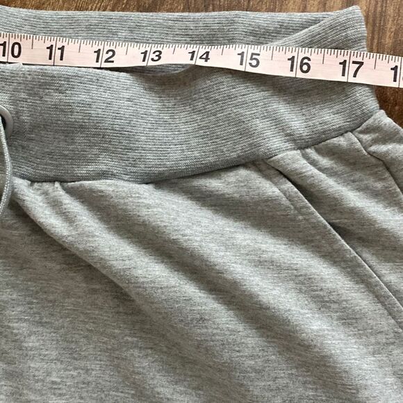New Badgley Mischka gray lounge pants/sweat/jogger/pjs XL French terry - Picture 8 of 9